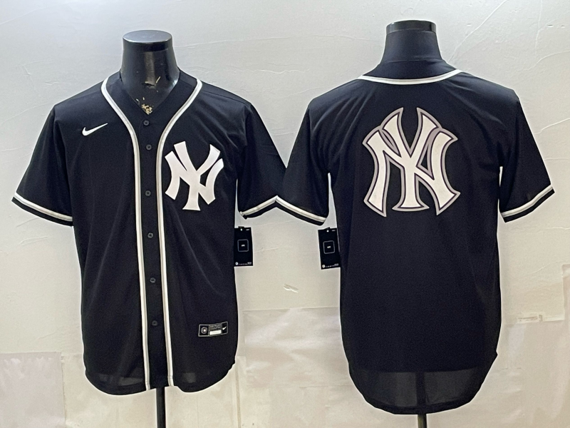 Men 2026 New York Yankees blank black Nike MLB Jersey 053603